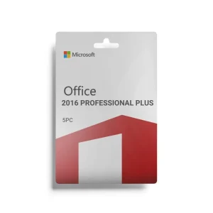 Microsoft Office 2016 Professional Plus Activation Key – 5 PCs