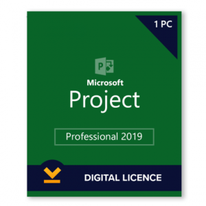 Microsoft Project 2019 Pro License – 1PC
